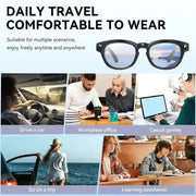2026New800W Camera AI Glasses Men Color-Changing Smart Translation Glasses Photo Video Recording Waterproof Call SmartSunglasses