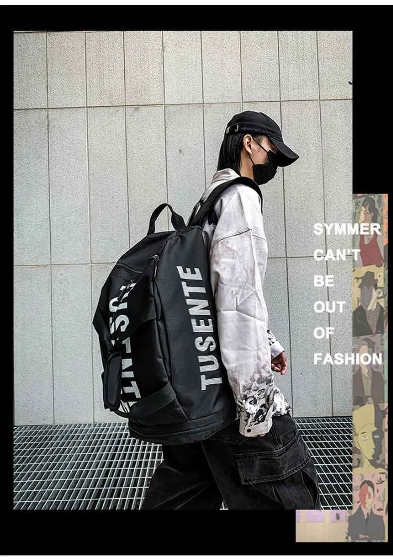 Sport Gym Bag Women Fitness Backpack Large Waterproof Multi-Functional Shoes Warehouse Men Travel Pack Sportsbag Shoulder Bag