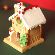 Creative Christmas House Ornaments Micro Landscape Decorations For Office Desks Small Figurines Home & Garden Decor