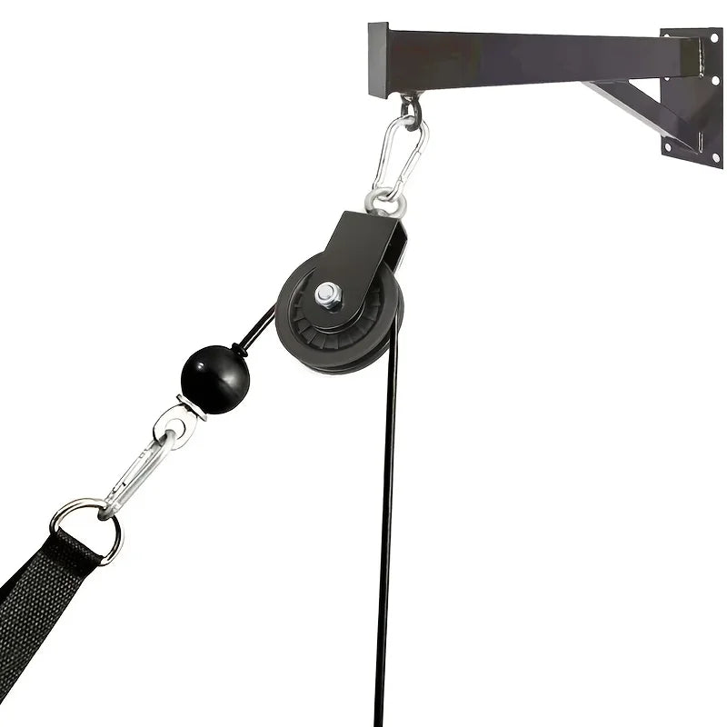 9 Pieces/Set Of Pulley Rope Fitness Equipment, Arm Strength Trainers, Home Exercise Equipment Set, Fitness Accessories