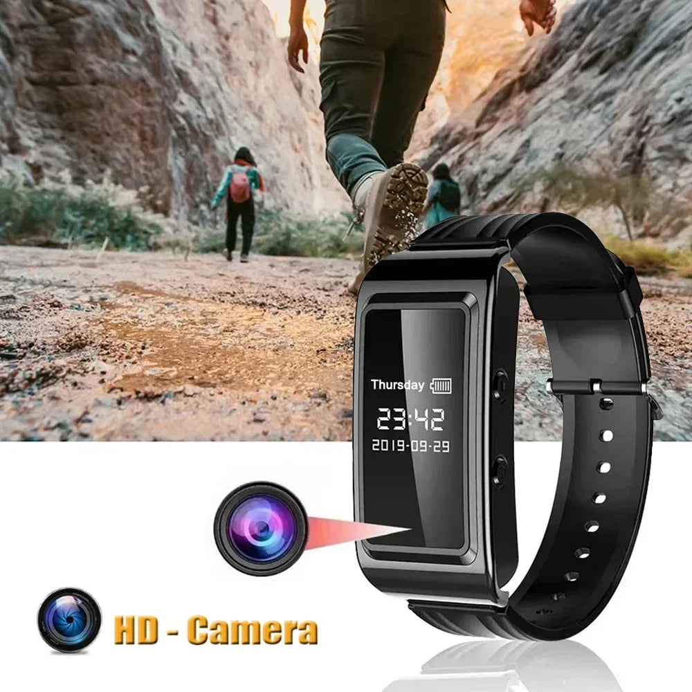 Mini Video Voice Recorder Camera Watch 1080P DV DVR Professional Digital Bracelet Dictaphone Sound Small Micro For Home Secure