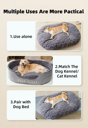 Dog Bed for Small Medium Large Dogs Cats Sleeping Mats Breathable Soft Puppy Bed Durable Calming Non-Slip Bottom Pet Supplies
