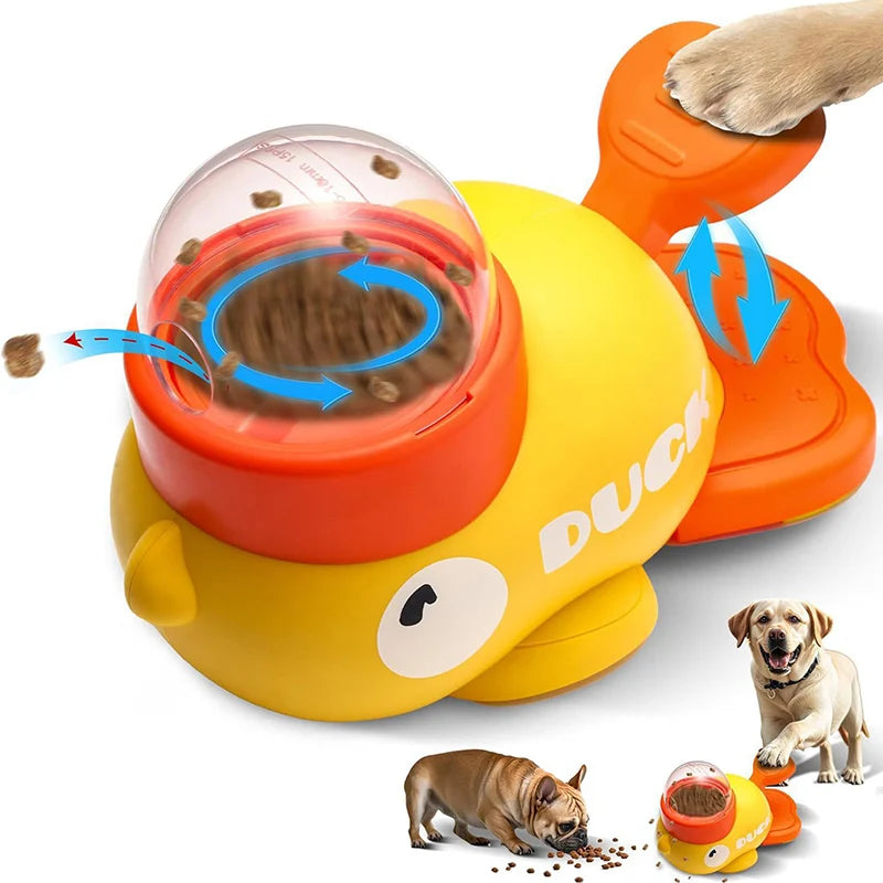 Cat Toy Cat Automatic Feeder Cat Interactive Toy Pet Automatic Food Treat Dispenser Pet Snack Feeder Dog Training Pet