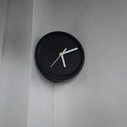 Living Room Silent Wall Clocks Simple Non-Ticking Punch-Free Corner Wall Clock Bedroom Technology Luxury Art Home Decoration