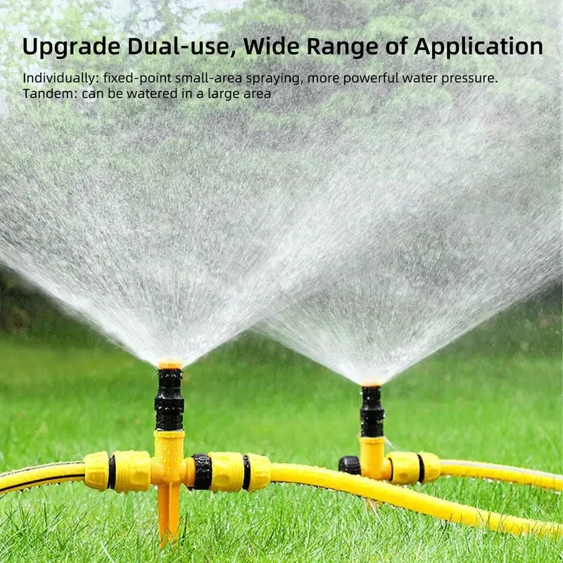 Garden Sprinkler 360 degree Rotation Irrigation Watering System Plant Watering Sprinkler For Agriculture Lawn Farm Greenhouse