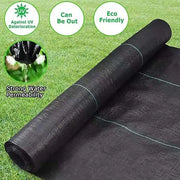 Garden Landscape Fabric Weed Barrier Heavy-Duty Road Gardening Mat Polypropylene