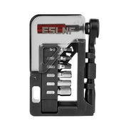 12-In-1 Bicycle Multitool Bike Ratchet Wrench Set Two-Way MTB Bike Hand Allen Key Tools Quick Release Ratchet Wrench Gadgets