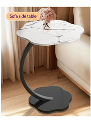 Coffee Tables Light Luxury Side Table Round Flower Bedside Table Bedside Home Study Desk Auxiliary Desk Living Room Furniture