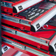 217 Tools 7 Drawers Tool Cabinet Wide Tool Trolley