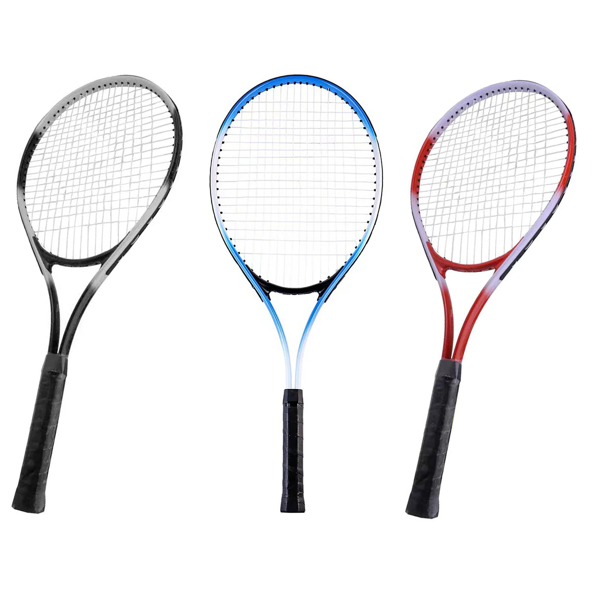 27 Inch Tennis Racket Single Tennis Racket Competition Training Lightweight Ergonomic Exquisite Workmanship for Playground