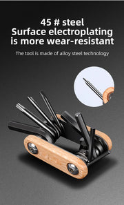 Multifunctional Bike Repair Tools 8 In 1 Road Bicycle Allen Wrench High Strength Steel MTB Tools Bike Accessories