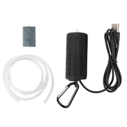 Fish Tank Accessories Mini USB Aquatic Terrarium Filter Mute Energy Saving Supplies Aquarium Fish Tank Oxygen Air Pump Portable