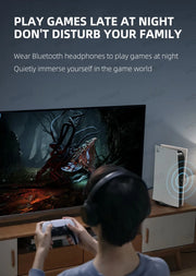 for PS5 PS4 TV Computer Bluetooth Headset Wireless Audio Transmitter Bluetooth 5.3 Audio Adapter Driver-free/Plug and Play