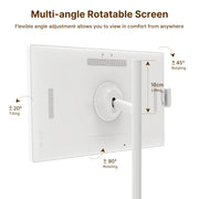 Smart Home Fitness Entertainment Movable Charging Screen Built-In Dual Speaker High-Definition Camera Smart Interactive Displays