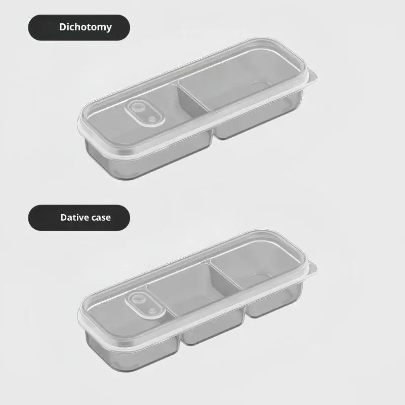 ♥Stackable Food Storage Boxes, Airtight Vegetable/Fruit Keepers for Kitchen Prep & Refrigerator Organization