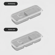 ♥Stackable Food Storage Boxes, Airtight Vegetable/Fruit Keepers for Kitchen Prep & Refrigerator Organization