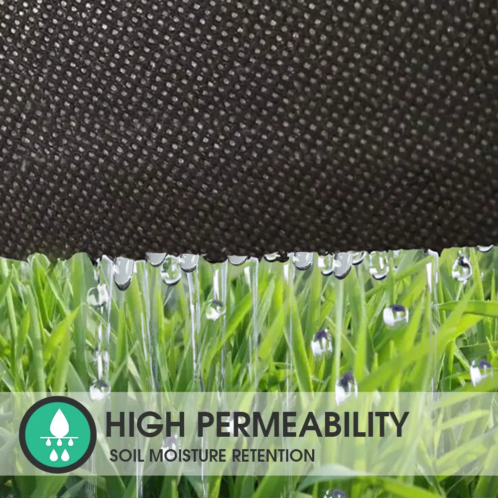 Garden Landscape Fabric Weed Barrier Heavy Duty Driveway Gardening Mat for Agriculture  Degradable Polypropylene Ground Cover