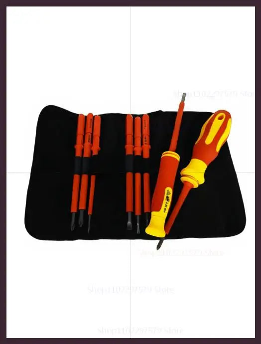 10 in 1 Insulated Electric Screwdriver Set 500V Hex Phillips Magnetic High Hardness Professional Electrician Tools
