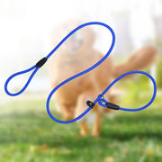 Dog Leash Strong Slip Lead Adjustable Loop High-density Nylon Braided Rope  Training Leash for Large Medium Small Dogs