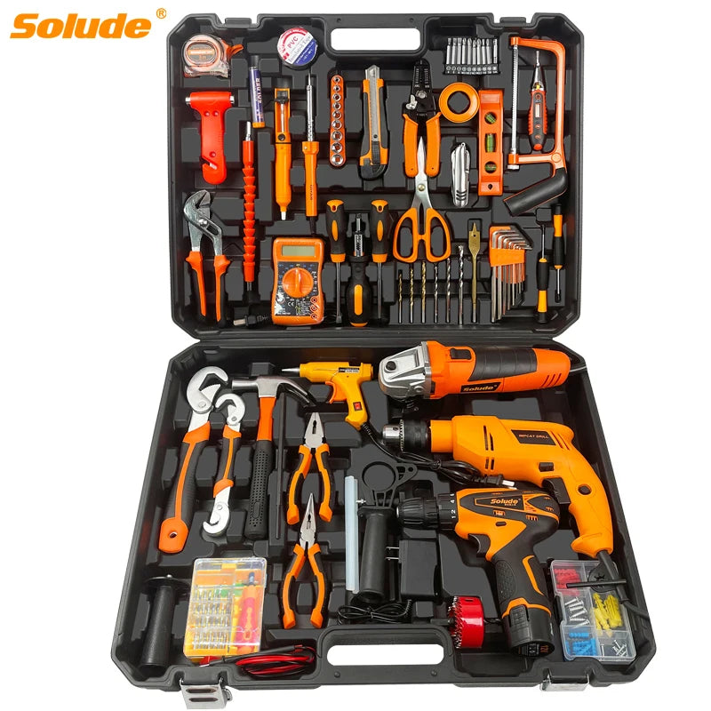Verified Supplier Wholesale Hardware Tool Set Used For Install Appliance Auto And Bicycle Repairing Tool Set