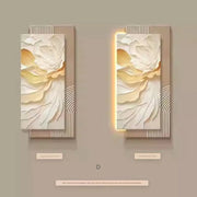3D living room decoration painting, corridor hanging painting, simple and atmospheric living room entrance wall lamp painting