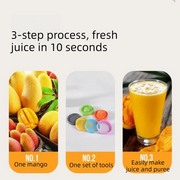 Plastic 8 in 1 Kitchen Tool Ginger Grater Squeezer Vegetable Cutter Opener Fruit Slicer Bottle-Shaped Kitchen Gadget Set Kitchen