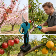 30mm Cordless Brushless Electric Pruning Shears Tree Bonsai Trimming Tool Branch Cutting Electric Tool For Makita 18V Battery