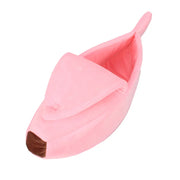 Banana Cat Bed House For Winter Funny Cute Cozy Cat Mat Beds Warm Durable Portable Pet Basket Kennel Dog Cushion Cat Supplies