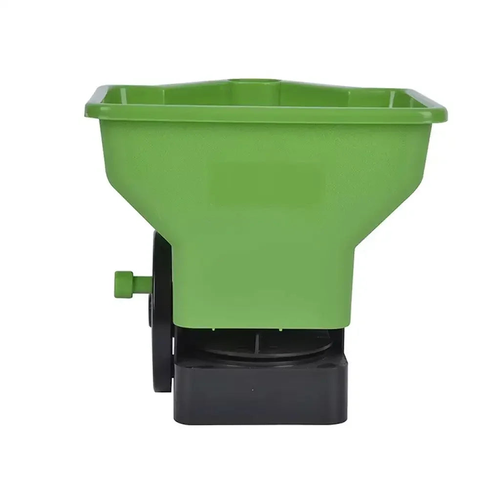 Garden Seeder Manual Seed And Fertiliser Applicator Spreader Fertiliser Hand Lawn Melt Snow Tools Crank Garden Small B2Z9