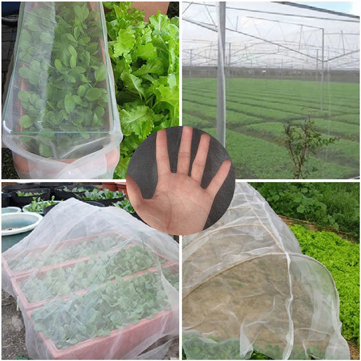 Garden Insect Protection Net Garden Vegetable Heavy Duty Woven Mesh Pests Control Anti-Bird Supplies Protecting Plants Fruits