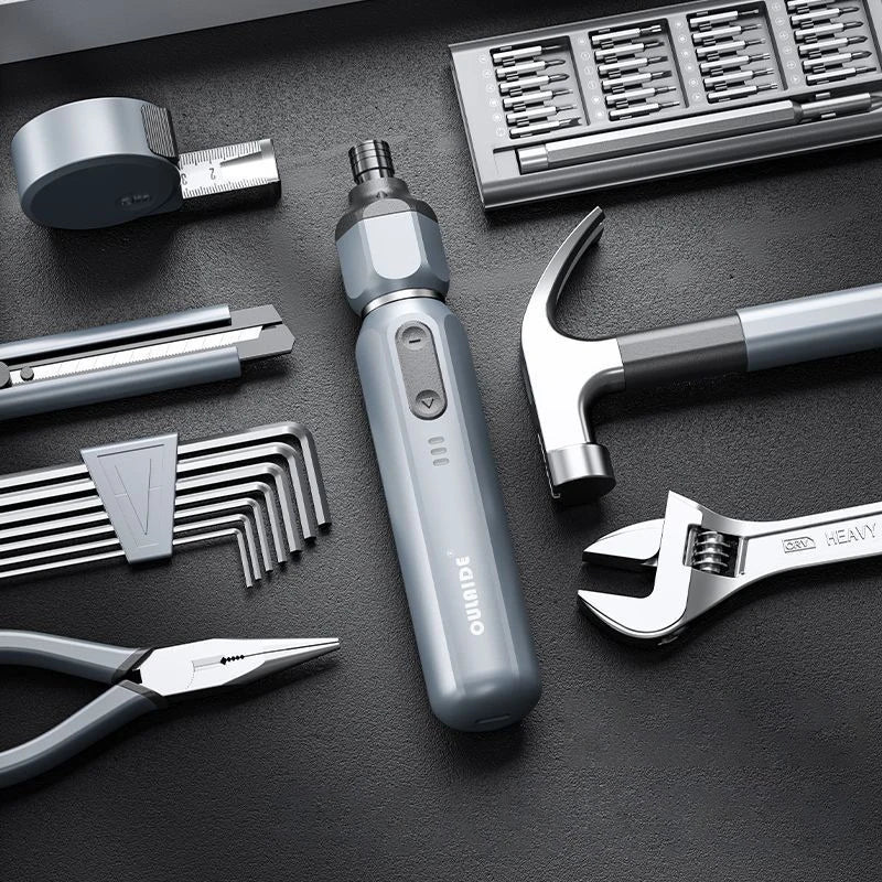Household Hand Tool Set Multipurpose Maintenance Pliers Wrench Electric Screwdriver Portable Universal Tool Combination