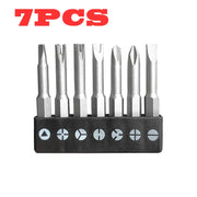 Screwdriver Bit Tool Kit Special-shaped Screwdriver Set 50mm U-shaped Y-Type Triangle Inner Cross Three Points