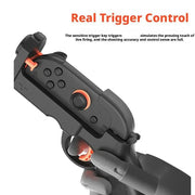 2PCS Shooting Game Gun For Switch 2 Left and Right Controller Shooting Gunstock Hand Grip For NS2 Gaming Accessories
