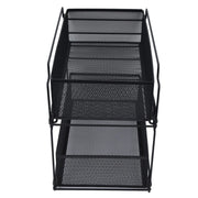 Kitchen Storage Drawer Basket Rack Kitchen Shelf Sliding Under Sink Drawer Multi Functional Shelf Desk Cabinet Organizer