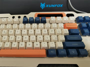 Gaming Keyboard Spanish Russian Arabic Keyboard 100% Layout RGB Backlight Gamer Keyboard Volume Knob Wired K90 104 Keys Hand Sup