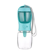 Dog Cat  Portable Feeding and Watering Supplies Portable Food Grade Material Dog Travel Pet Water Cup Bottle With Food Dispenser