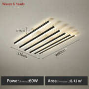 modern living room lamps ceiling light interior decoration for home house led lamps for bedrooms linear ceiling light home lamp