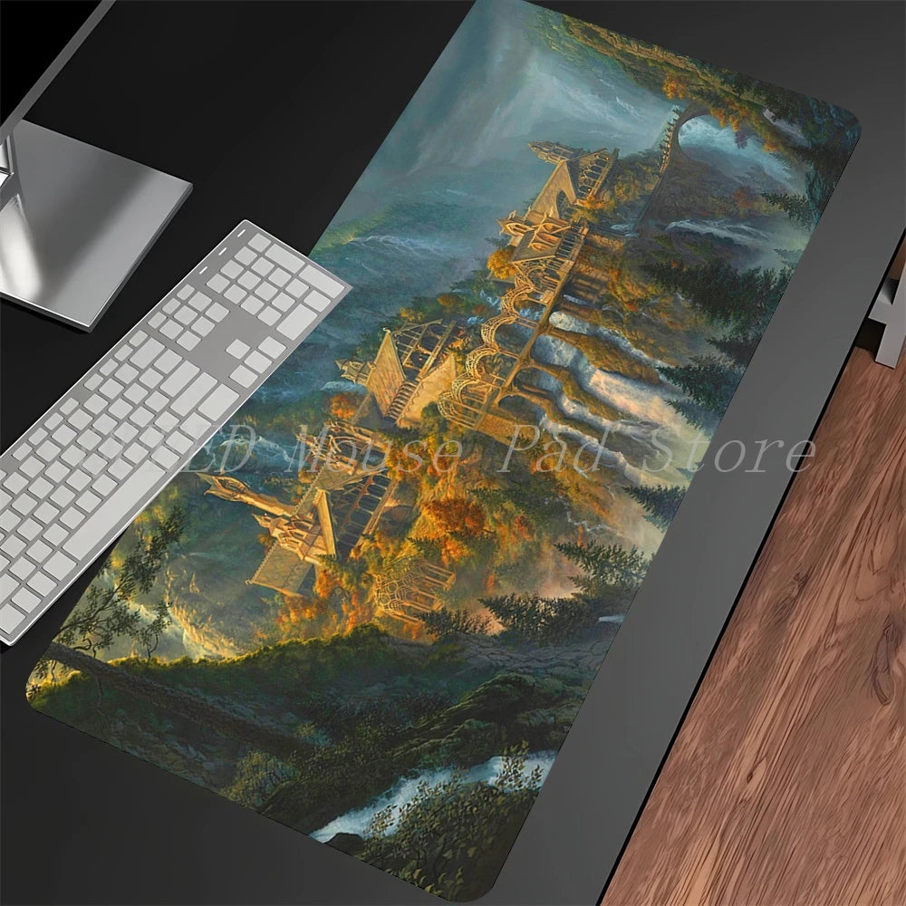 Pc Gamer Accessories L-lord of the Rings Mousepad Xxl Gaming Mouse Pad Desk Mat Keyboard Large Extended Protector Mice Keyboards
