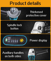 For 18v for Makita power tools Grinder Tool Wireless Power Tools Electric Grinder Angle Grinder Brushless Sander Angle