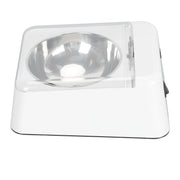 Automatic Cat Feeder with Infrared Sensor Cover Removable Bowl Battery Powered Intelligent Automatic Opening Lid Dog Feeder