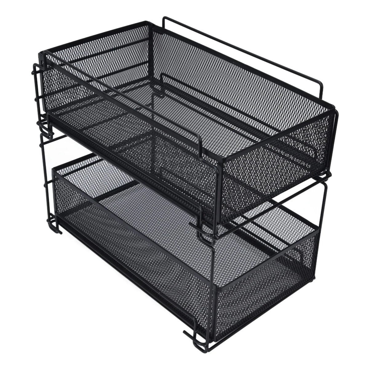 Kitchen Storage Drawer Basket Rack Kitchen Shelf Sliding Under Sink Drawer Multi Functional Shelf Desk Cabinet Organizer