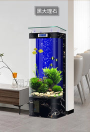 Fish Tanks Accessories New Style Aquarium Fish Bowl Modern Equipment Accent Decoration Aquarium Floor Furniture Acquario Lsyg