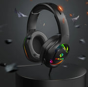 Gaming Headphones For PC/PS4/PS5 EKSA E1000 7.1 Surround RGB Gaming Headset Gamer USB Wired Headphones With Noise Cancelling Mic