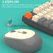 2.4G Wireless Keyboard and Mouse Set Gaming Wireless Keyboard Mouse Combo Wireless Mouse for Laptop Desktop PC Accessories