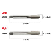 Bike Crank Pedal Thread Tap High Speed Steel Left Right Hand Thread Repair Drill Bits MTB Road Crankset Wire Tap Tools