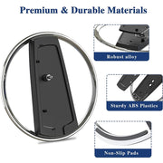 Portable Metal Vertical Stand for PS5 & PS5 Slim Digital Disk Version Anti-Slip Base Holder for Playstation 5 Pro Game Console