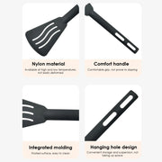 Kitchen Tool Set Nylon Kitchen Utensils Set Sturdy Cutlery Kit With Non-Stick Spatulas Comfortable Handle Cookware Accessories