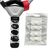 Tennis Racket Grip Sleeve， 52% Enhanced Non-Slip Grip,29% Vibration Reduction,Durable Material for Optimal Playing Experience