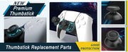 PS5 Controller Thumbstick Premium Replacement Parts Anti-Wear Non-slip ABS + Rubber Joystick Analog Stick Durable Accessories