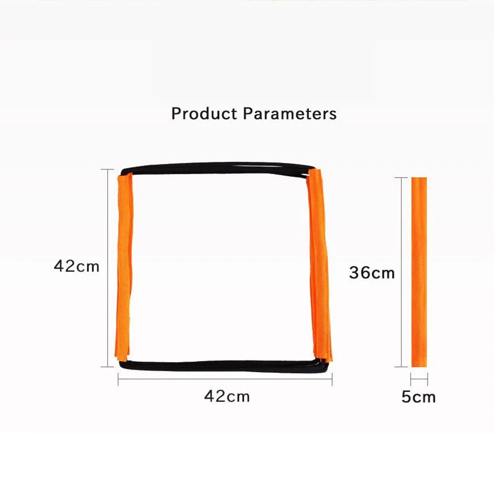 Fold Freely Soccer Coordination Football Footwork Training Fitness Agility Hurdle Jump Ladder